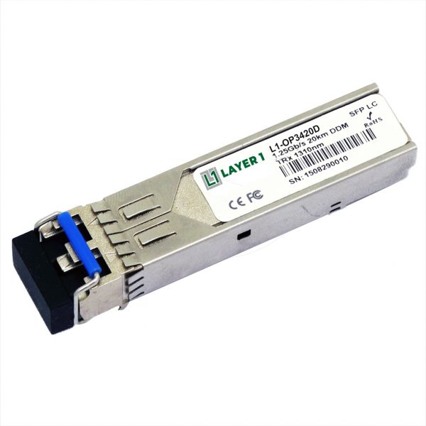 L1-OP3420D - Commercial 1.25Gb 20klm 1550nm SM 2klm SM