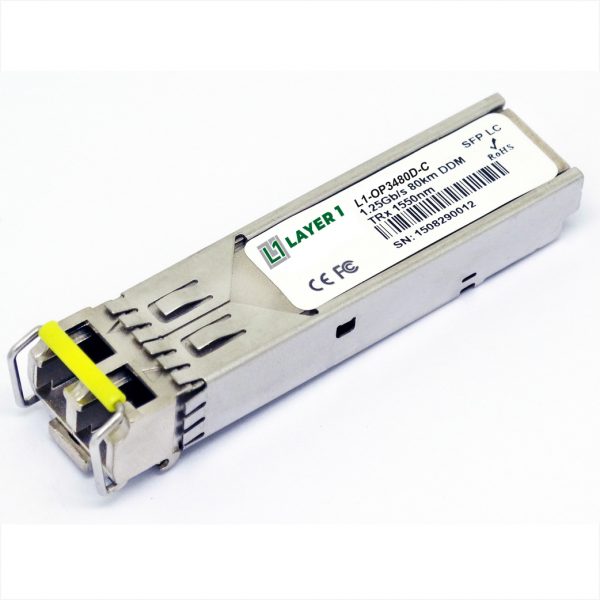 L1-OP3480D-C-1.25Gb-20klm-SM-80klm-LC-Cisco-Coded